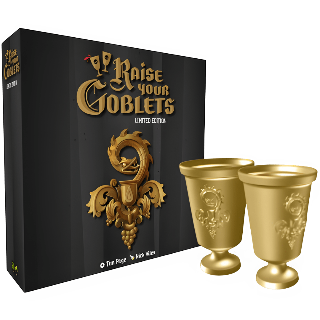 Raise Your Goblets: Limited Edition (Retail Pre-Order Edition) Retail Board Game CMON 0889696003027 KS000684