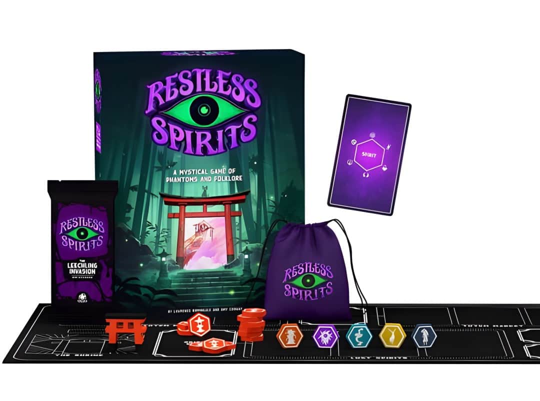 Restless Spirits: Deluxe Edition (Kickstarter Pré-encomenda Especial) Kickstarter Board Game Sneaky Rascal Games KS002067A