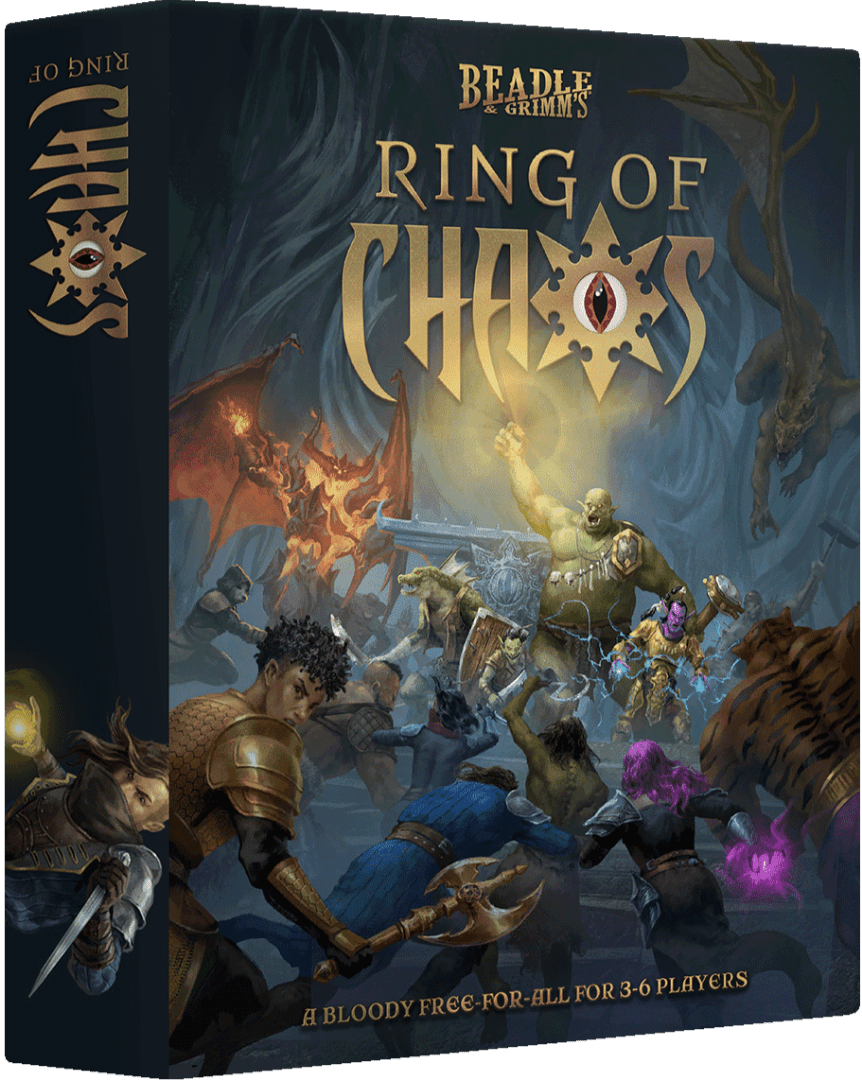 Ring of Chaos: الإصدار البلاتيني (Kickstarter Special) لعبة Kickstarter Board Game Beadle & Grimm's KS001701A