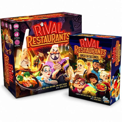 Rival Restaurants: Gourmet Bundle Pledge (Kickstarter Special) Kickstarter Board Game Gap Closer Games 860001208405 KS001015A