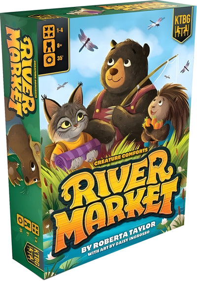 River Market: Deluxe Edition (Kickstarter Pre-Order Special) Kickstarter Board Game KTBG KS002126A
