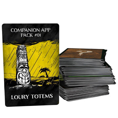 Robinson Crusoe : Companion App Pack #1 Loury Totems (킥 스타터 선주문 에디션) 킥 스타터 보드 게임 확장 Portal Games KS001702A