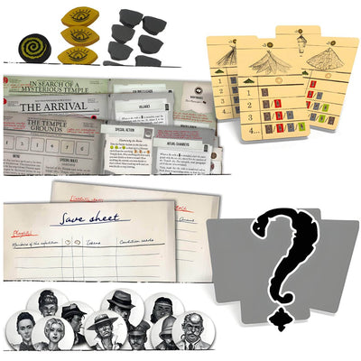 Robinson Crusoe: Promos (edição de pré-encomenda do Kickstarter) Expansão do jogo de tabuleiro Kickstarter Portal Games KS001708A