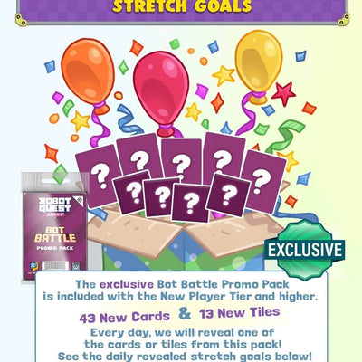 Robot Quest Arena: Everything New Tier (Kickstarter Pre-Order Special) Kickstarter Board Game Expansion Wise Wizard Games KS001849A