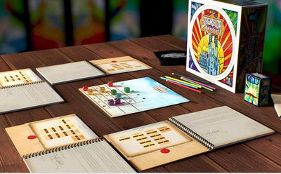 Sagrada: Artisans Master Artisans Promedge Bundle (Kickstarter pre-pedido especial) Juego de mesa de Kickstarter Floodgate Games KS001336A