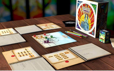 Sagrada: Artisans Master Artisans Pledge Bundle (Kickstarter Pre-tilaus) Kickstarter Board Game Floodgate Games KS001336a