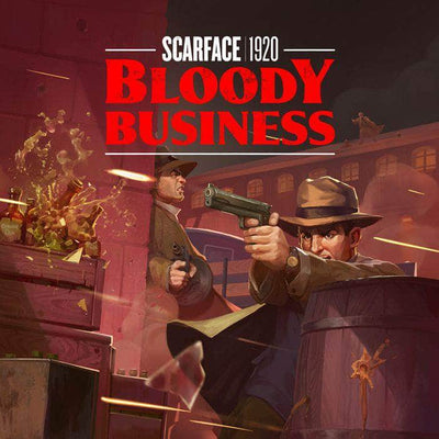 Scarface 1920: لعبة Bloody Business Gangland Gameplay Pledge (طلب خاص لطلب مسبق على Kickstarter) لعبة Kickstarter Board Redzen Games KS001577A