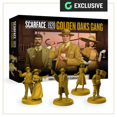 Scarface 1920: Legacy All-In Pledge (Kickstarterin ennakkotilaus) Kickstarter Board Game Redzen Games KS001578a