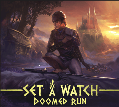 Ställ en klocka: Doomed Run (Kickstarter förbeställning Special) Kickstarter Board Game Expansion Rock Manor Games KS001480A