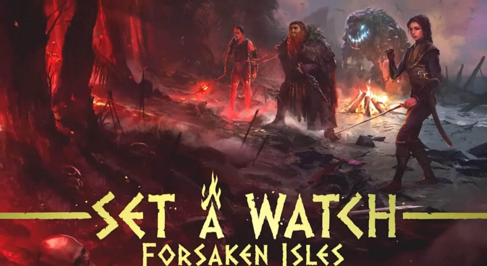 Set A Watch: Forsaken Isles (Kickstarter Pre-Order Special) Kickstarter Board Game Rock Manor Games KS001481A