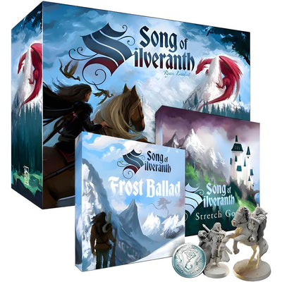 Song of Silveranth: Deluxe All Gameplay Pledge (Kickstarter Pre-Order Special) Kickstarter Board Game Red Raven Games KS002130A