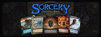Sorcery Contested Realms : Alpha Booster Box Plus Pledge Pack (킥 스타터 스페셜) 킥 스타터 카드 게임 Erik &#39;s Curiosa KS001579a