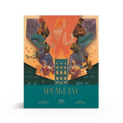Speakeasy: الإصدار الفاخر بالإضافة إلى رموز النقود الخشبية المخصصة (الطلب المسبق الخاص بـ Kickstarter) لعبة Kickstarter Board Eagle Gryphon Games KS001925A