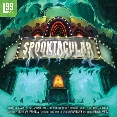 Spooktacular: เจ้าสาวแห่ง Spooktacular Gameplay คำมั่นสัญญาที่สมบูรณ์ (Kickstarter สั่งซื้อล่วงหน้าพิเศษ) เกมกระดาน Kickstarter Level 99 Games KS002338A