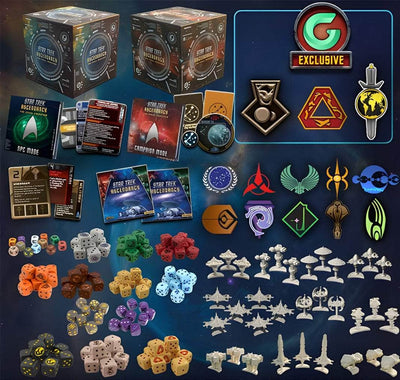 Star Trek Ascendancy: The Final Frontier Deluxe All-In Tier (Kickstarter Pre-Order Edition) Kickstarter Board Game Gale Force 9 KS001949A