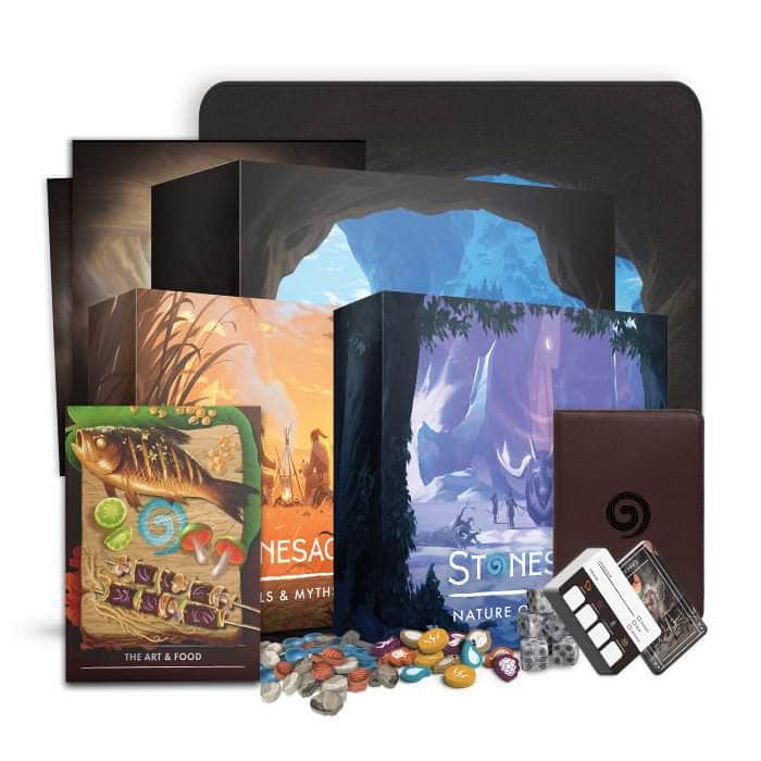 STONESAGA: pacchetto di impegno all-in (Speciale pre-ordine Kickstarter) Kickstarter Board Game Open Owl Studios KS001450A