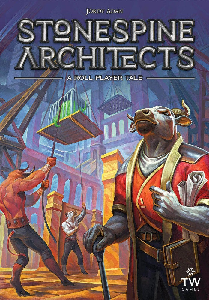 Stonespine Architects: Gameplay Bundle (Kickstarterin ennakkotilaus) Kickstarter Board Game Thunderworks Games KS001580A