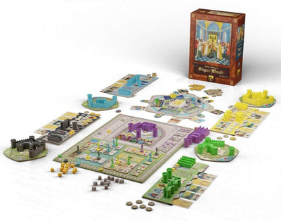 Estupor mundi: edição de contagem de impressão mestre (edição de pré-encomenda do kickstarter) jogo de tabuleiro Kickstarter Quined Games KS001836A