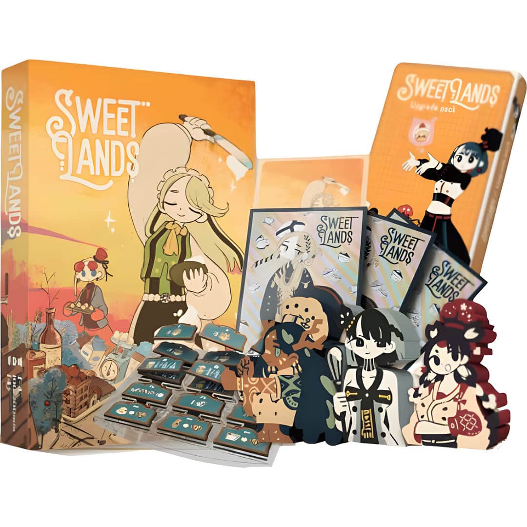 uchibacoya Sweet Lands: Deluxe Edition Kickstarter Board Game 
