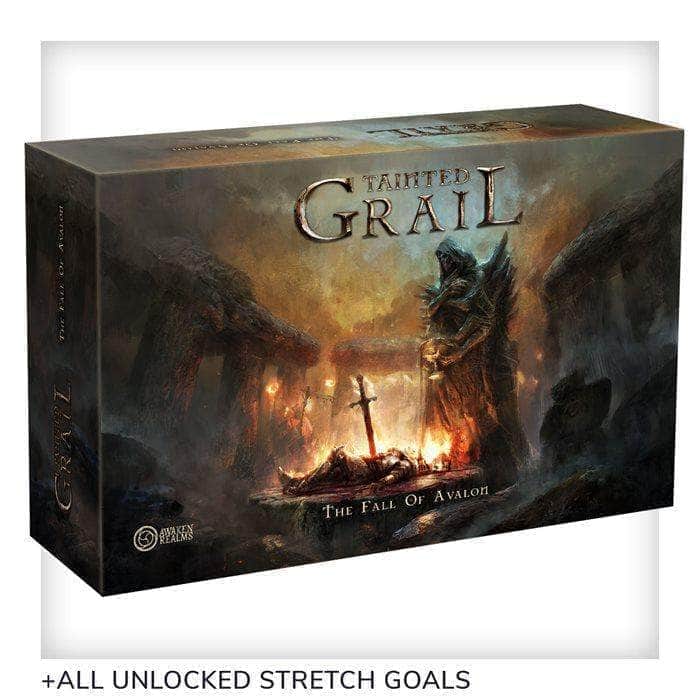 Grail: Fall of Avalon Core Box Pledge Plus Niamh Ding & Dent (Kickstarter Special) Kickstarter Board Game Awaken Realms 5907222999264 KS000946W