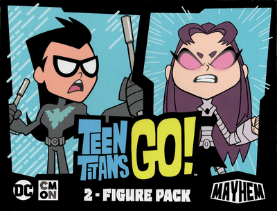 ¡Los jóvenes titanes van! Mayhem: Blackfire y Nightwing (especial de reserva de Kickstarter) en The Game Steward