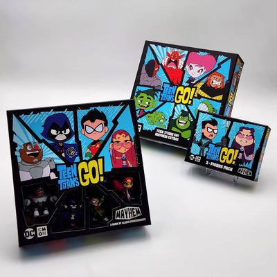 Teen Titans Go! Mayhem: Board Game Pledge Plus Blackfire and Nightwing Bundle (Kickstarter Special) Kickstarter Board Game CMON 889696013040 KS001076A