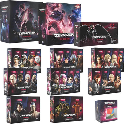 Tekken: The Board Game All-In Pledge (Kickstarter Pre-Order Special) Kickstarter Board Game Go On Board KS002073A