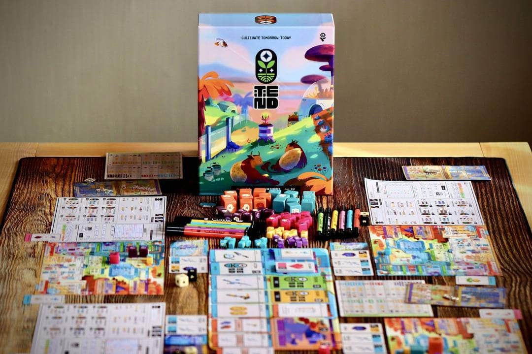 Tend: スーパー デラックス エディション Kickstarter キック