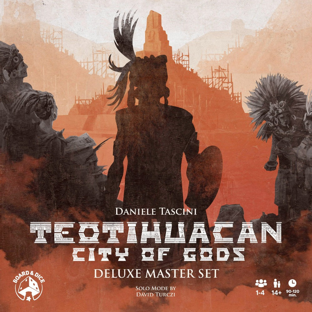 Teotihuacan: City of Gods Deluxe Master Set All-in Boddle Bundle (Kickstarter Special הזמנה מראש) משחק לוח קיקסטארטר Board & Dice KS001452A