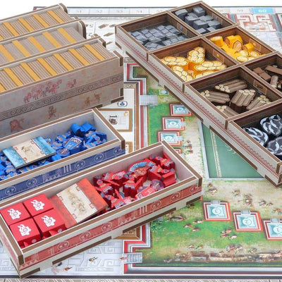 Teotihuacan: City of Gods Deluxe Master Set All-In Pledge Bundle Segunda impressão (Kickstarter Pré-encomenda Especial) Jogo de tabuleiro Kickstarter Board & Dice KS001452A