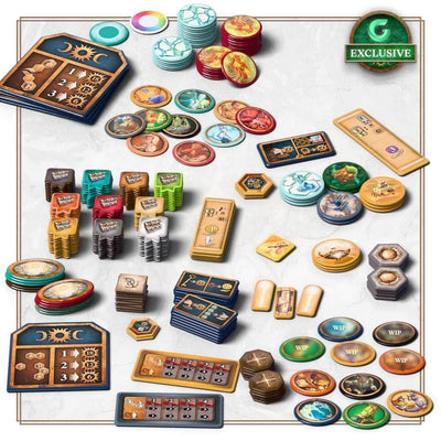 Terra Mystica: Special Edition Town Founder Pledge (Kickstarter Pre-Order Special) Kickstarter Board Game Steamforged Games KS002135A