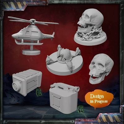 Terrorscape 2: Deluxe All-In Pledge (Kickstarter Pre-Order Special) Kickstarter Board Game ICE Makes KS002136A