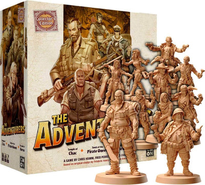 The Adventurers: Collector’s Edition Bundle (Retail Pre-Order Edition) Retail Board Game CMON KS001975A