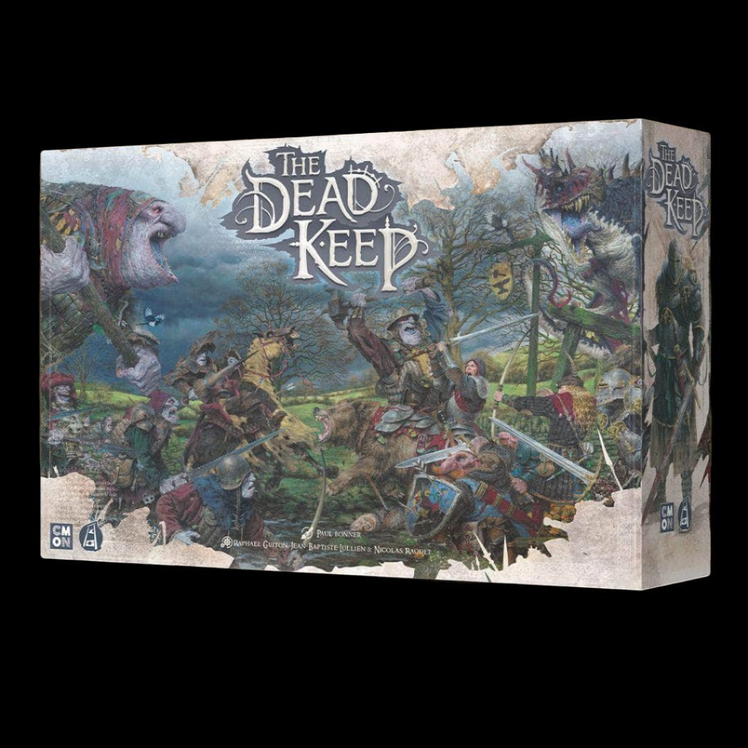 The Dead Keep : 올인 번들 (소매 선주문 에디션) 킥 스타터 보드 게임 CMON KS001767A