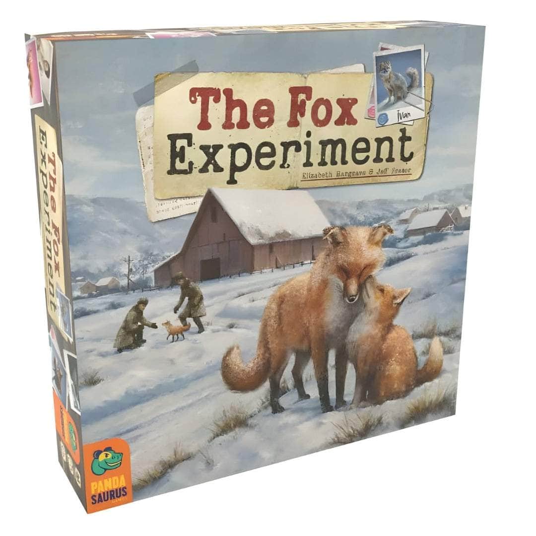 The Fox Experiment: Deluxe Wood All-In Pledge (إصدار الطلب المسبق للبيع بالتجزئة) لعبة Kickstarter Board Pandasaurus Games KS001764A