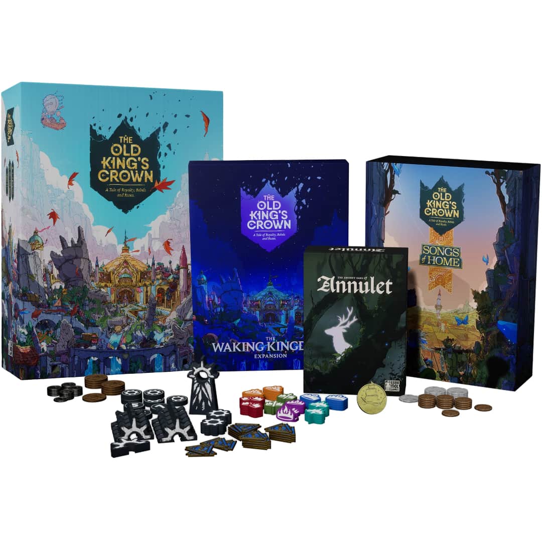 The Old King's Crown: Gameplay Kickstarter Board Game by Eerie