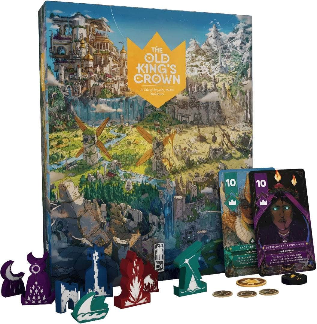 The Old King’s Crown Plus Wild Kingdom Expansion (Kickstarter Pre-Order Special) Kickstarter Board Game Eerie Idol Games KS001718A