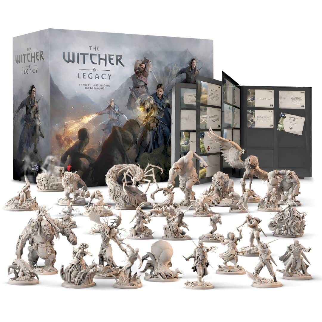 The Witcher: Old World Exclusive Monster Pack Kickstarter Board