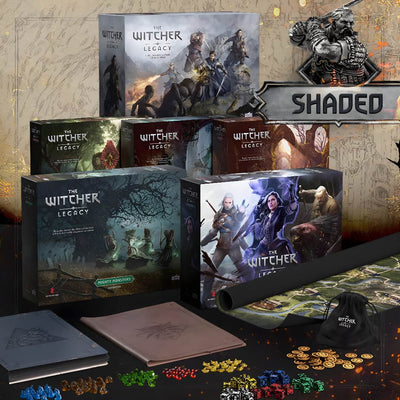 《巫師：遺產陰影》全押承諾（Kickstarter 預購特別）Kickstarter 棋盤遊戲 Go On Board KS002140A