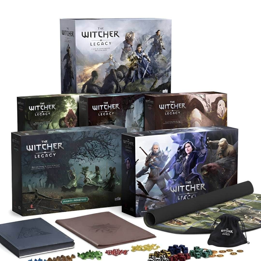 The Witcher: Old World Deluxe Box Pledge Kickstarter Board Game by Go On Board - The Game Steward The Witcher: Old World Deluxe Box Pledge Kickstarter Board Game by Go On Board - The Game Steward
