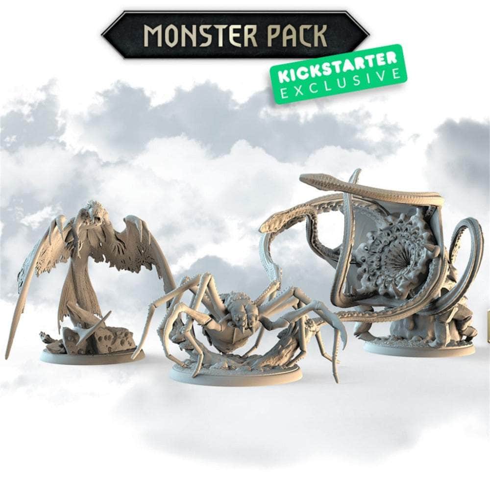 Witcher: Old World Exclusive Monster Pack -paketti (Kickstarter ennakkotilaus) Kickstarter Board Game -laajennus Go On Board KS001114K