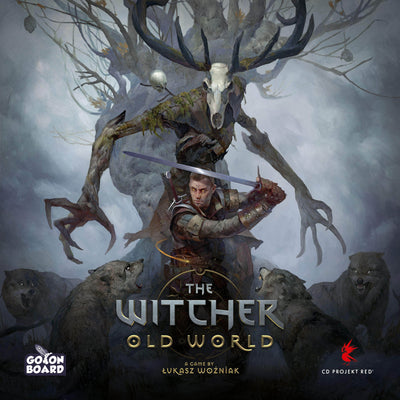 The Witcher: Old World Mounded Eredin Miniatura (não pintada) (Kickstarter Pré-encomenda Especial) Expansão do jogo de tabuleiro Kickstarter Go On Board KS001114J