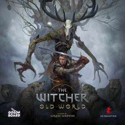 The Witcher: Old World Mounted Eredin Miniature (non peint) (Kickstarter Précommande spéciale) Extension du jeu de société Kickstarter Go On Board KS001114J