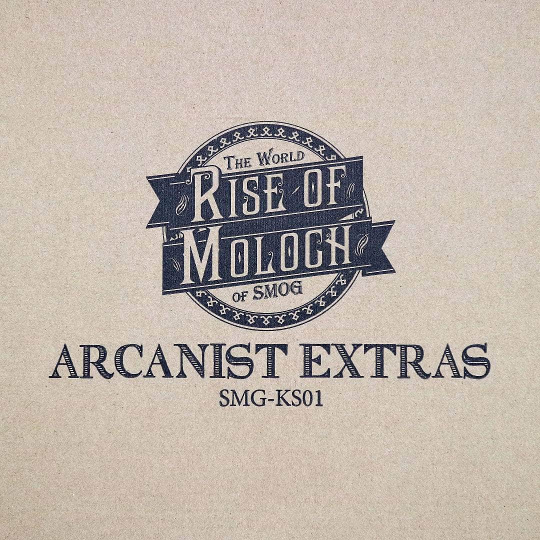 The World of Smog: Rise of Moloch Arcanist Extras (Kickstarter Pre-Order Special) Kickstarter Board Game Expansion CMON KS002022A