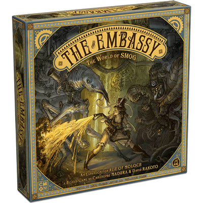 The World of SMOG: Rise of Moloch The Embassy (Kickstarter Pre-Order Special) Kickstarter Board Game Expansion CMON KS002246A