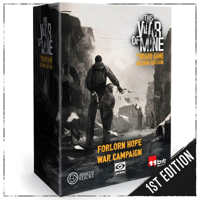This War of Mine: Second Edition All-In Veteran Pledge (Kickstarter Pre-Order Edition) Kickstarter Board Game Awaken Realms KS001985A