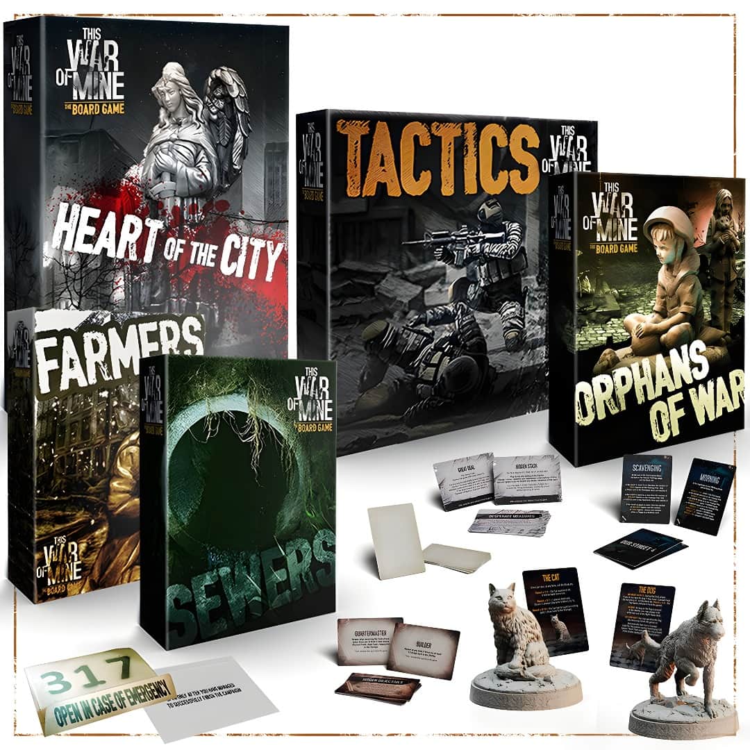 This War of Mine: Second Edition Core Game Pledge Retail Edition