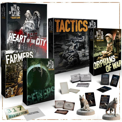This War of Mine: Second Edition Core Game Pledge (Kickstarter Pre-Order Edition) Kickstarter Board Game Awaken Realms KS001986A
