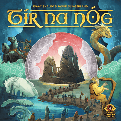Tir Na Nog: Deluxe Edition Plus Bacesings & Burdens التوسع (Kickstarter Pre Order Edition) Game Board Board Grand Gamers Guild KS001822A