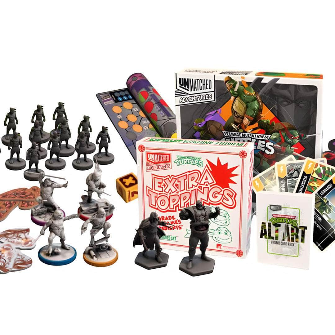 Unmatched Adventures: Teenage Mutant Ninja Kickstarter ボード